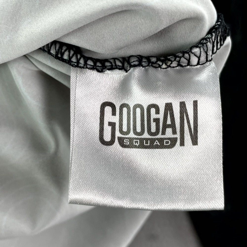 Googan Squad Midnight Topo Gaiter Hoodie Mens Small Black Geometric Pullover - Picture 9 of 11